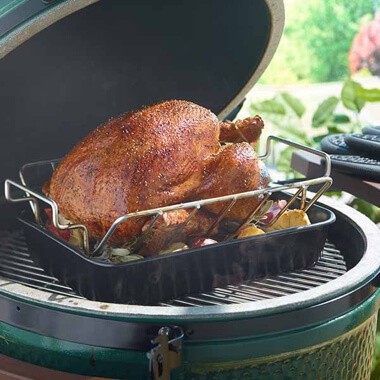 Big Green Egg Versatile Roaster | Goetze Bros. Carpet & Furniture